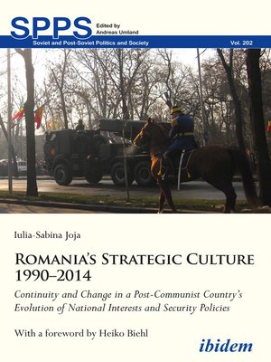 cover image of Romania's Strategic Culture 1990–2014